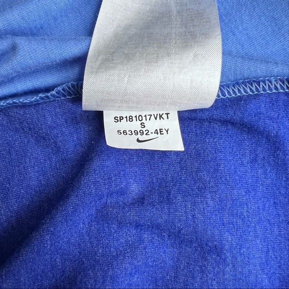 NIKE  Dodgers  Royal/Navy MLB Tri-Blend Raglan 3/4-Sleeve T-Shirt Size S… - Picture 9 of 9